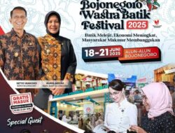 Event Bojonegoro Wastra Batik Festival Akan Digelar 18-21 Juni 2025