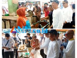 Peringati Hari Lingkungan Hidup Sedunia Bupati Wahono Bersihkan Sampah Di Pasar Kedungadem