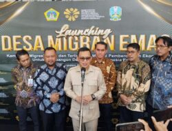 Menteri P2MI Launching Program Desa Migran EMAS Di Gresik Perkuat Perlindungan PMI