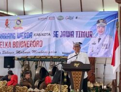 Para lansia Di Bojonegoro Rayakan Hari Lanjut Usia Nasional Se-Jawa Timur 2025