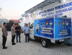 Dukung Penuh Program Gizi Anak Kapolres Bojonegoro Tinjau SPPG