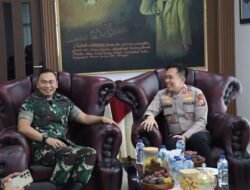 Kapolres Bojonegoro AKBP Afrian Lakukan Kunjungan Silaturahmi ke Makodim 0813