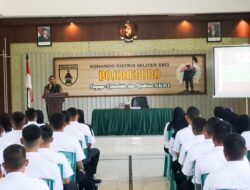 Dandim Bojonegoro Motivasi Ratusan Sarjana Lulusan SPPI Yang Akan Bertugas Di SPPG