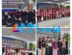 Tasyakuran Kelulusan Siswa Klas XII SMK GAMA Kedungadem 2024-2025 Meriah Dan Penuh Haru