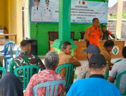 TMMD 125 Bojonegoro, TNI Dan BPBD Gelar Sosialisasi Penanggulangan Bencana