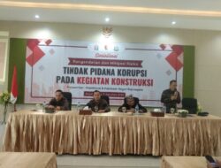 Dinas PKP Dan Cipta Karya Bojonegoro Gelar Sosialisasi Pengendalian Dan Mitigasi Resiko Kegiatan Konstruksi