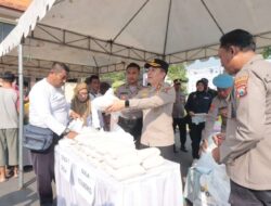 Gerakan Pangan Murah Polres Bojonegoro Sediakan 30 Ton Beras Bagi Masyarakat