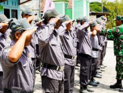 TMMD 125 Bojonegoro Gelar Pembinaan Anggota Linmas Desa Soko untuk Tingkatkan kapasitas Dan Peran Dalam Menjalankan Fungsinya