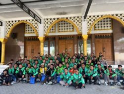 Aksi Damai Ojol Bojonegoro Untuk Almarhum Affan Kurniawan
