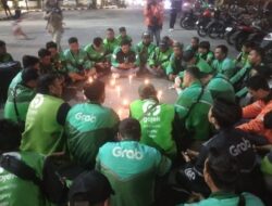 Solidaritas.Ojol Bojonegoro Gelar Tahlil Untuk Almarhum Afan Kurniawan