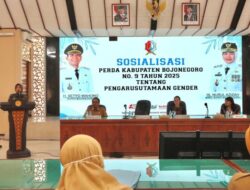 Pemkab Bojonegoro Gelar Sosialisasi Perda Nomor 9 Tahun 2025 Tentang Pengarusutamaan Gender