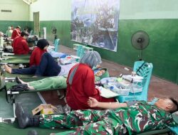 Kodim Bojonegoro Gelar Bakti Sosial Donor Darah Sambut HUT TNI Ke-80