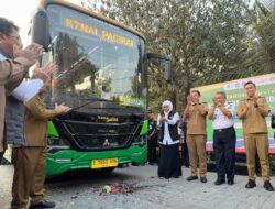 Bus Trans Jatim Koridor VII Sudah Mengaspal Di Lamongan