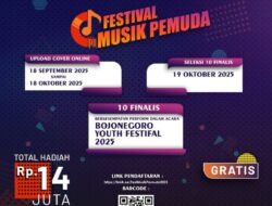 Dispora Bojonegoro Gelar Festival Musik Pemuda, Ini Syarat Dan Ketentuanya
