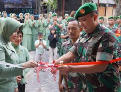 Kunker Di Koramil Kanor, Dandim 0813 Bojonegoro Resmikan Musholla Sangkan Paran