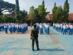 Babinsa Kodim Bojonegoro Serentak Gelar Penguatan Bela Negara Kepada Generasi Muda