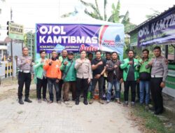 Perkuat Sinergi Jaga Kamtibmas, Kapolres Bojonegoro Sambangi Posko Ojol