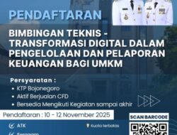 Pemkab Bojonegoro Buka Pendaftaran Bimtek Transformasi Digital Pelaku UMKM
