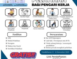 Pemkab Bojonegoro Buka Pendaftaran Pelatihan Bagi Pencari Kerja Untuk Tingkatkan Skil
