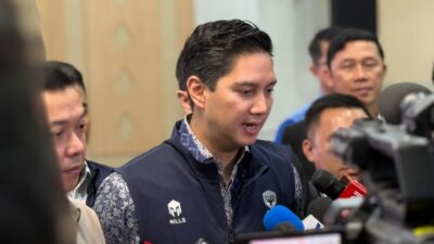 Budisatrio Djiwandono Lantik Serentak Sembilan Pengurus DPD PERBASI