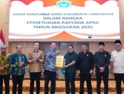 Pemkab Dan DPRD Lamongan Setujui Raperda APBD 2006