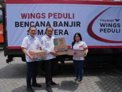 Yayasan Wings Salurkan Bantuan Bagi Warga Terdampak Banjir Di Sumatra