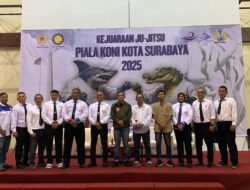 Turnamen Ju-jitsu Piala KONI Surabaya 2025 Jadi Ajang Persiapan Atlet Menuju Porprov 2027