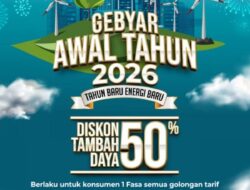 Gebyar Awal Tahun 2026 PLN UP3 Bojonegoro Beri Diskon 50% Biaya Tambah Daya Listrik