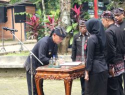 Gerbong Mutasi Di Bojonegoro Bergulir, Bupati Wahono Lantik Ratusan Pejabat