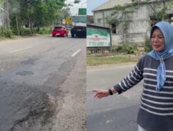 Menindaklanjuti Keluhan Masyarakat, Wakil Bupati Bojonegoro Sidak Jalan Rusak Di Baureno