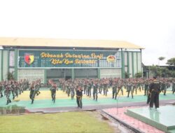 Prajurit Kodim 0813 Bojonegoro Gelar Latihan Pencak Silat Militer