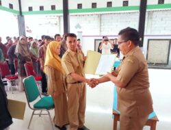 Kades Babad Lantik Dua Perangkat Desa, Laksanakan Tugas Dengan Amanah Dan Jujur