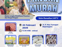Pemkab Bojonegoro Gelar Gerakan Pangan Murah, Berikut Harga Komoditas Yang Dijual