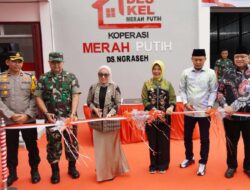 Dandim Bojonegoro Dampingi Wamenkop RI Resmikan KDKMP Desa Ngraseh