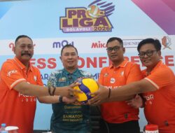 Samator Siap Mental Dan Teknis Hadapi Dua Laga Di GOR Utama Bojonegoro.