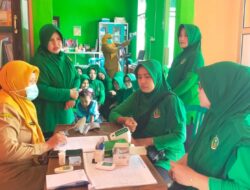 Peringati HUT Ke-80 Persit Koramil 07 Kepohbaru Bojonegoro Gelar Cek Kesehatan Gratis