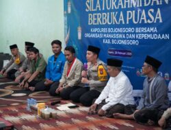 Jaga Kondusivitas Polres Bojonegoro Gelar Silaturahmi Dan Buka Bersama Organisasi Mahasiswa