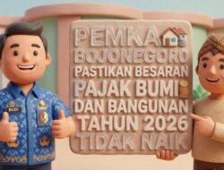 Pemkab Bojonegoro Pastikan Besaran PBB Tahun 2026 Tidak Naik