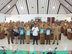 118 PNS Pemkab Bojonegoro Terima SK Pensiun