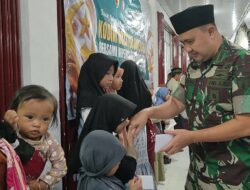 Kodim 0813 Bojonegoro Gelar Bazar Murah Dan  Santuni Anak Yatim