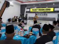 Kapolres Bojonegoro : keberadaan Dai Dan Pendeta Kamtibmas Untuk Menjaga kerukunan Dan keharmonisan Di Tengah Masyarakat