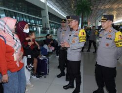 Polri Pastikan Pelayanan Arus Mudik di Bandara Soekarno-Hatta lancar