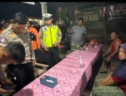 Sigap dan Humanis Polisi Bantu Pemudik yang Tersesat di Ngawi