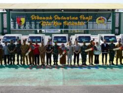 Komandan Kodim 0813 Bojonegoro Hadiri Penyerahan Ratusan Kendaraan Operasional KDKMP