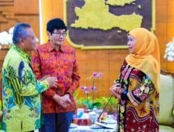 Khofifah Terima Dubes RI Untuk Australia di Canberra & Pelaku Bisnis Australia, Perluas Akses Bahan Baku untuk Industri Kulit Jatim