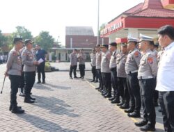 Pasca Lebaran Kapolres Pasuruan Sidak Cek Kehadiran Anggota, NIHIL KETIDAKHADIRAN