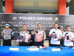 Polres Gresik Bongkar Jaringan Narkoba Lintas Pulau, 6 Tersangka Diamankan
