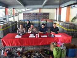 Polres Gresik Ungkap Penimbunan 17 Ribu Liter Solar Subsidi, Satu Tersangka Diamankan