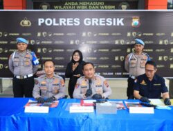 Polres Gresik Ungkap Jaringan Narkoba Lintas Kota, 4 Tersangka Diamankan