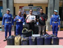 Polda Jatim Gagalkan Penyelundupan Solar Subsidi ke Kalimantan, Tersangka Asal Blora Diamankan